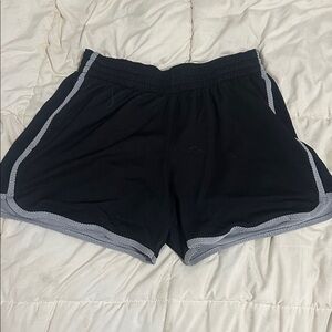 Champion Black and White Mesh Shorts